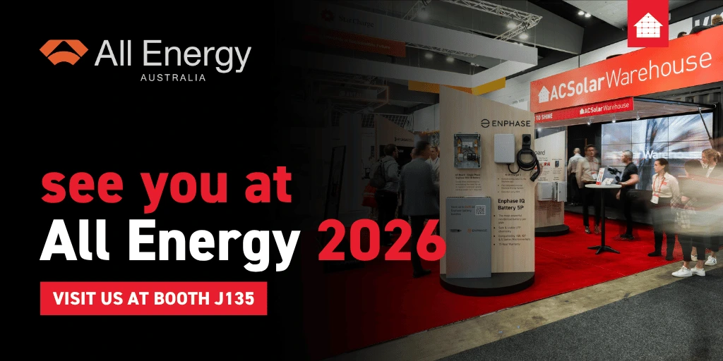 Visit AC Solar Warehouse at All Energy Australia 2026