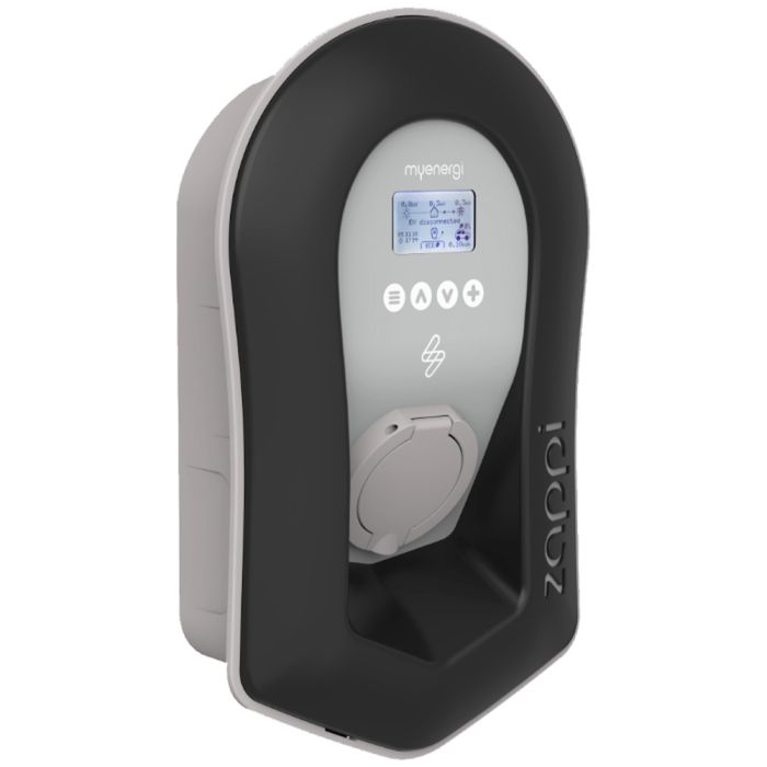 Myenergi Zappi smart EV charger 7kW/22kW multiphase - Untethered Black