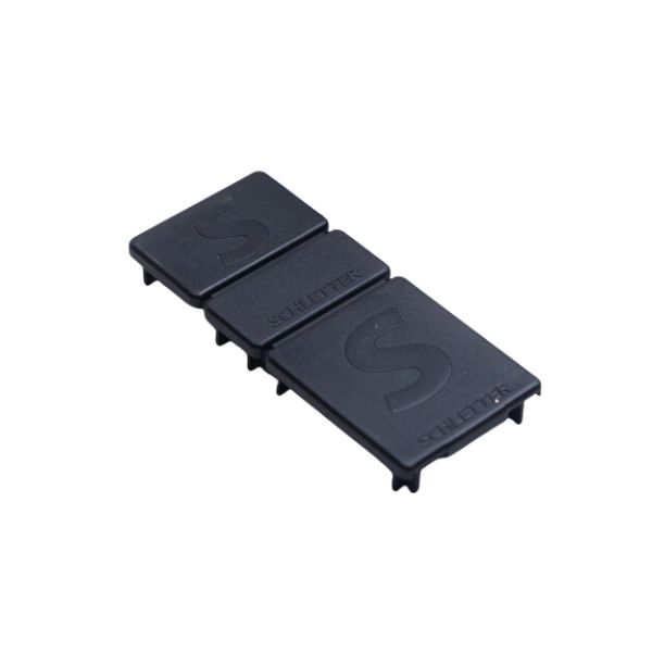 [129200-910] Schletter - Plastic End Cap Proline Black