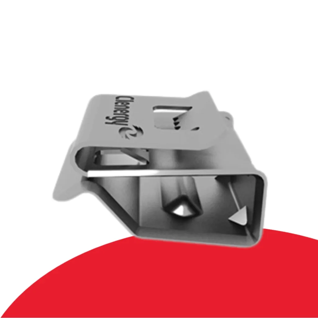 Clenergy - SS panel clip - Holds 2 cables