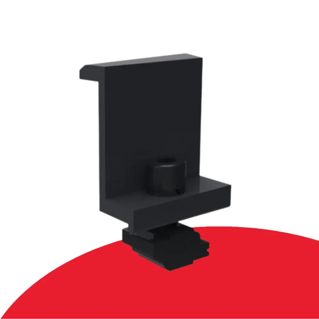 Clenergy - Black end clamp 35mm