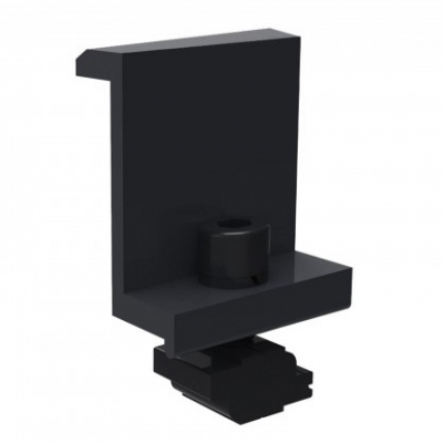 [ER-EC-ST35B] Clenergy - Black end clamp 35mm