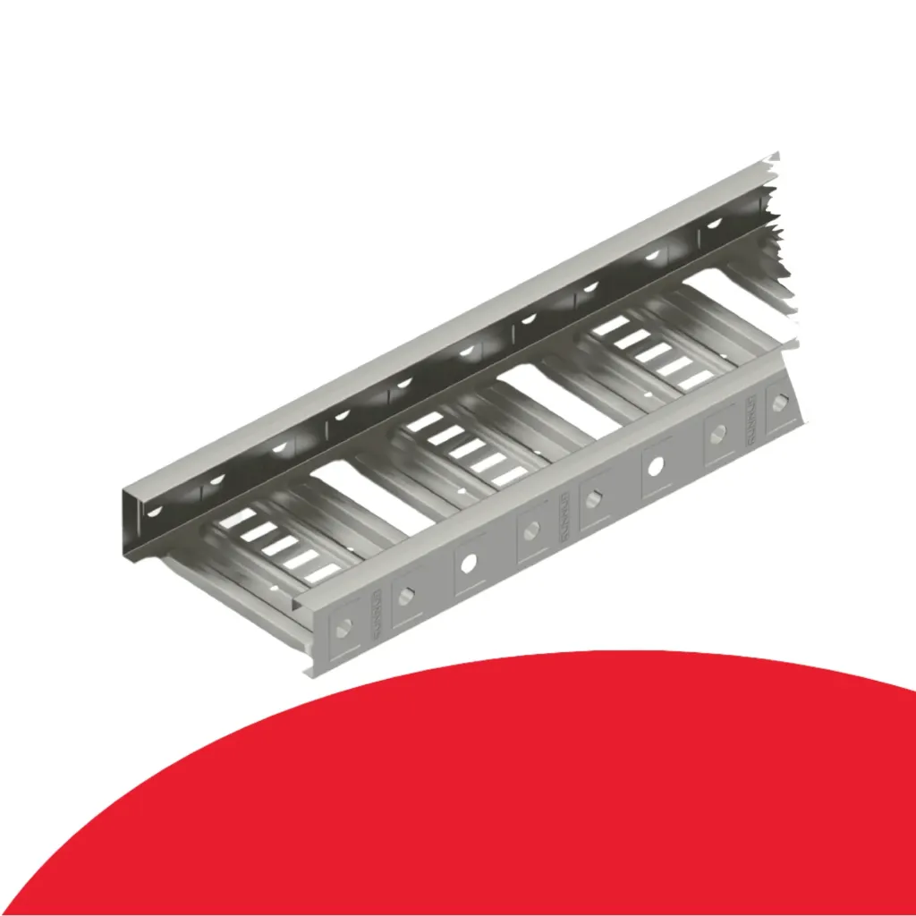 [CR1-CT150M] Clenergy RUNNUR, Cable Tray 150x50x3000 mm, Zn-Mg-Al Alloy Coating Steel