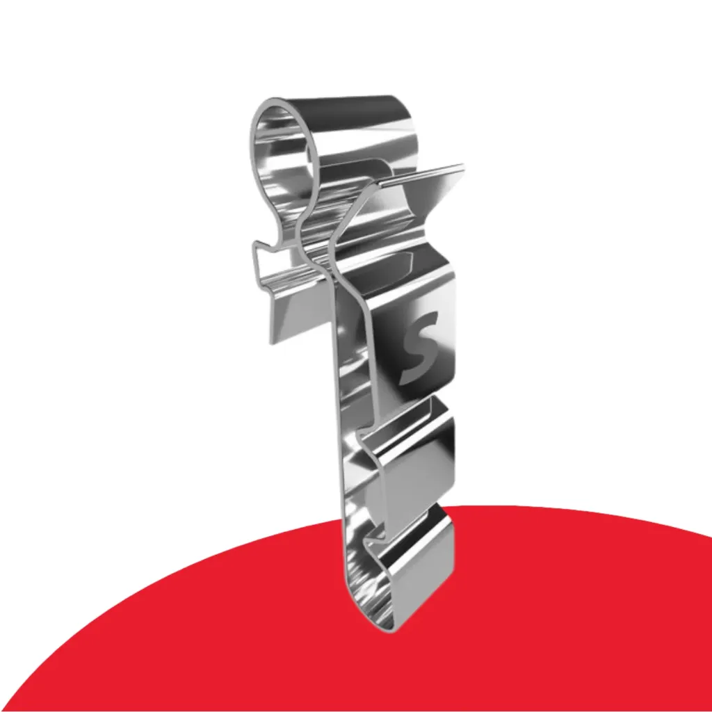 [129065-100] Schletter - Stainless Steel Rail Cable Clip