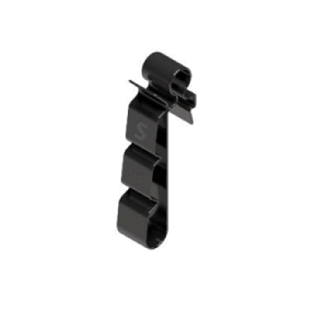 Schletter - Stainless Steel Rail Cable Clip - Black