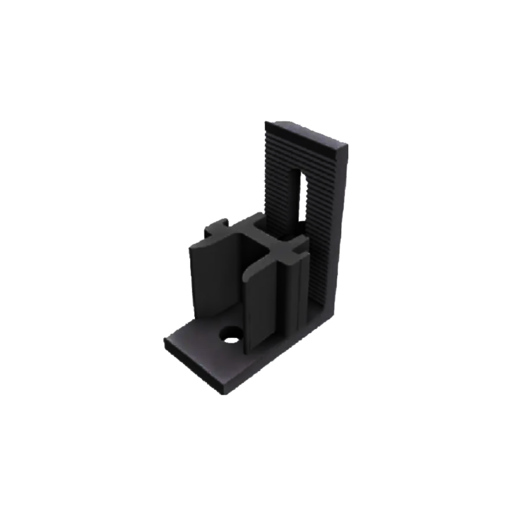 [119026-123-BO] Schletter - Tin Foot - RapidPro L with EPDM Black