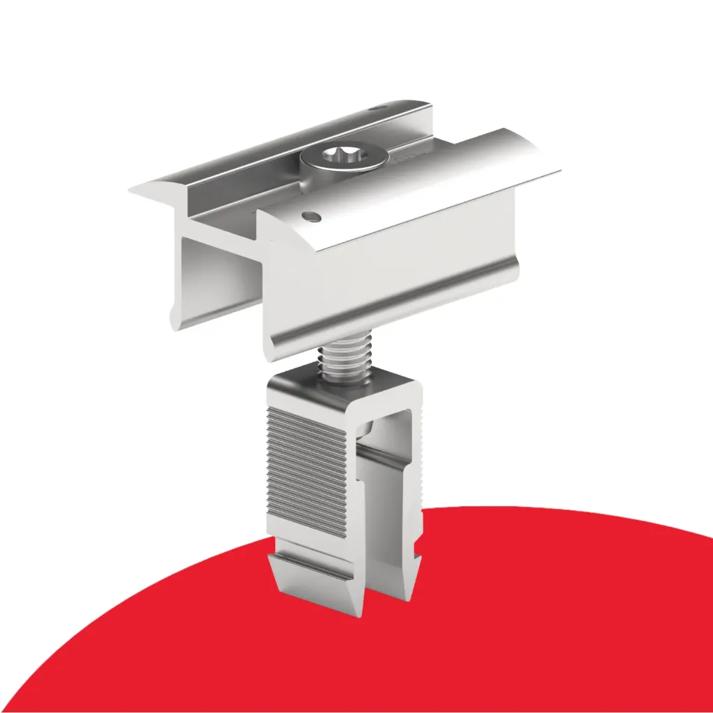 [131021-001] Schletter - Mid Clamp 30-47mm Proline (8.5mm overlap)