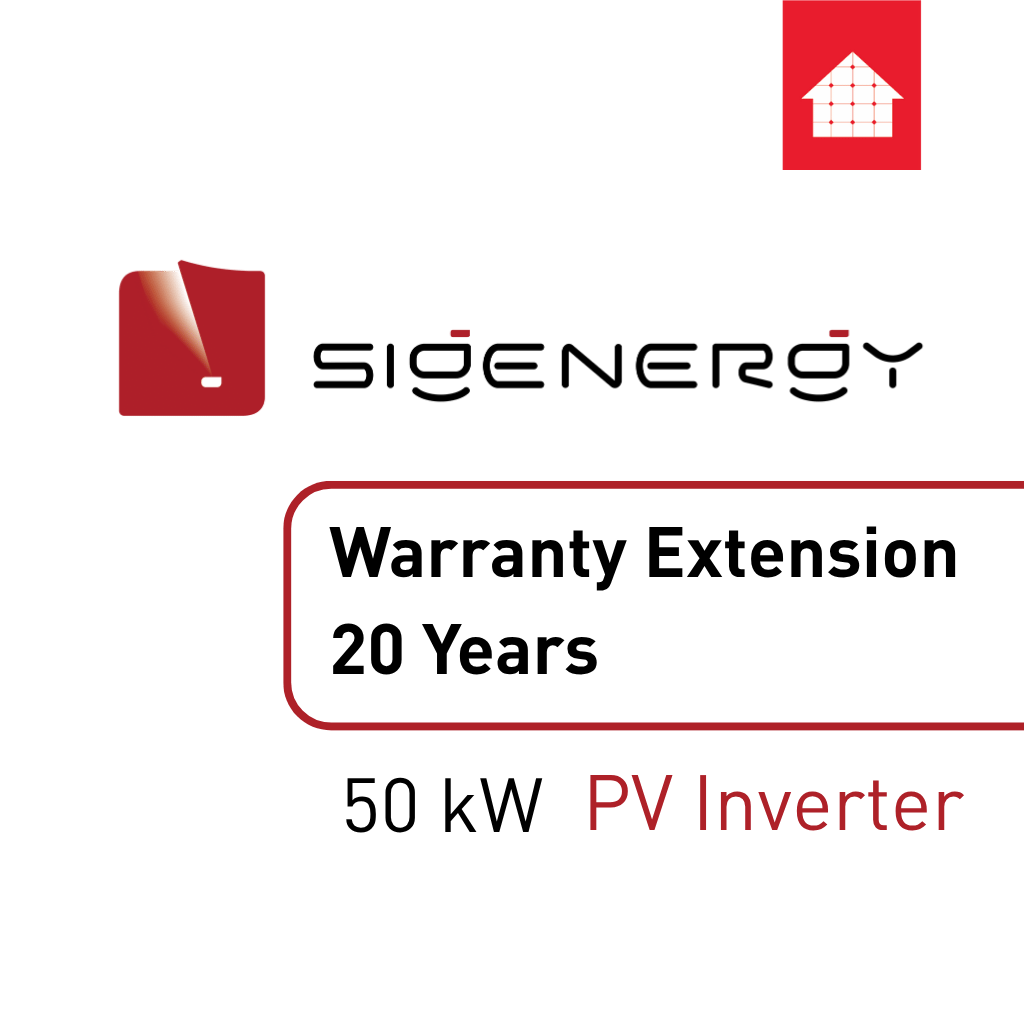 [EWS-10Y INV TP 50] Sigenergy - Warranty extension 20 years 50kW PV inverter