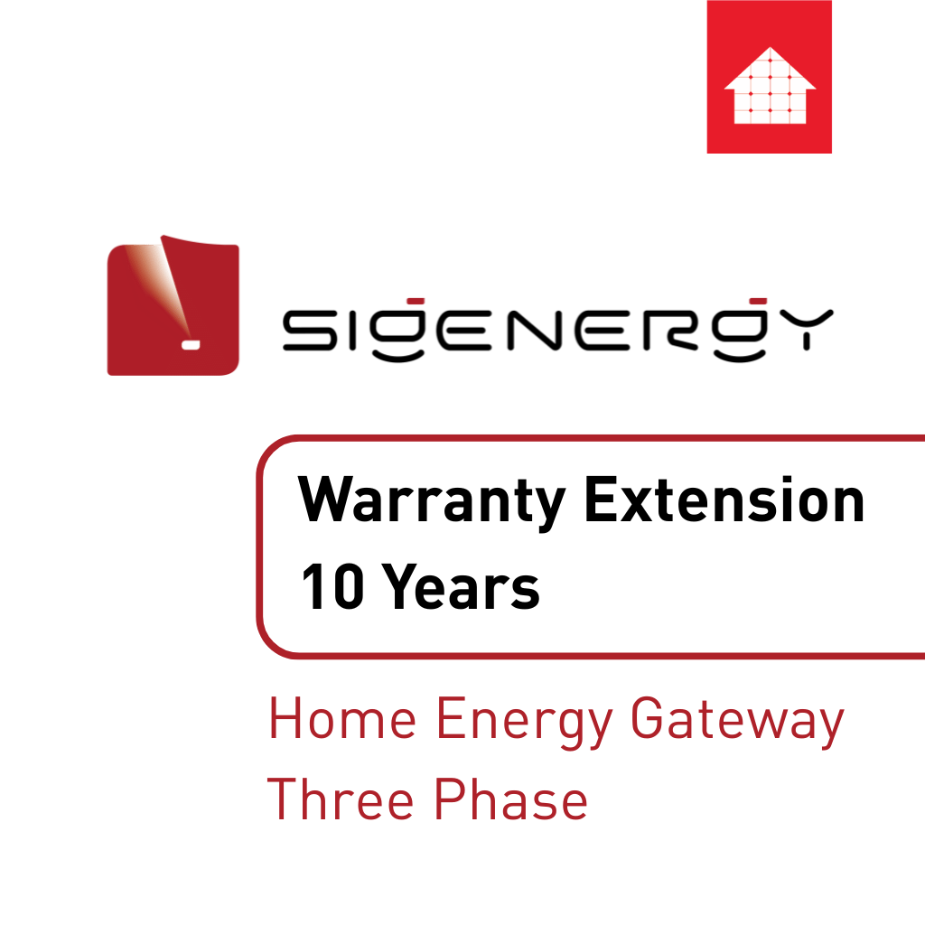 [EWS-5Y Gateway TP AU / C60] Sigenergy - Warranty extension 10 years Commercial Energy Gateway Three Phase (SigenStor)