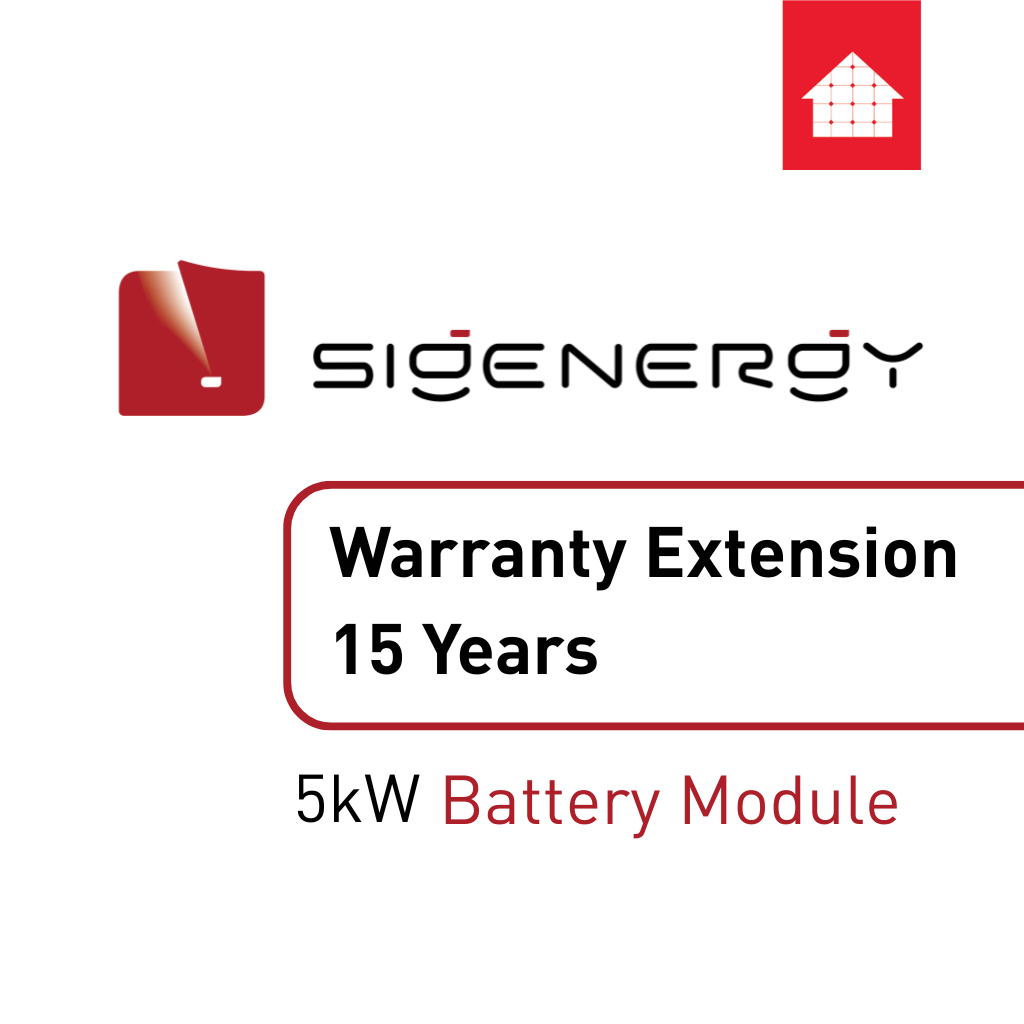 [EWS-5Y SigenStor BAT 5.0] Sigenergy - Warranty extension 15 years 5kWh battery module (SigenStor)
