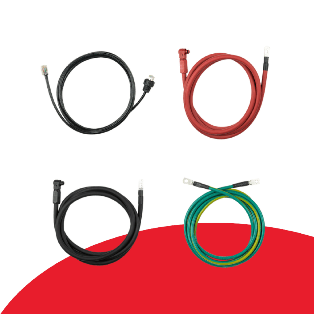 [IAC-RBAT-5KCINV-01] SolarEdge 3 Phase Battery Cable Set - Battery Tower to Inverter