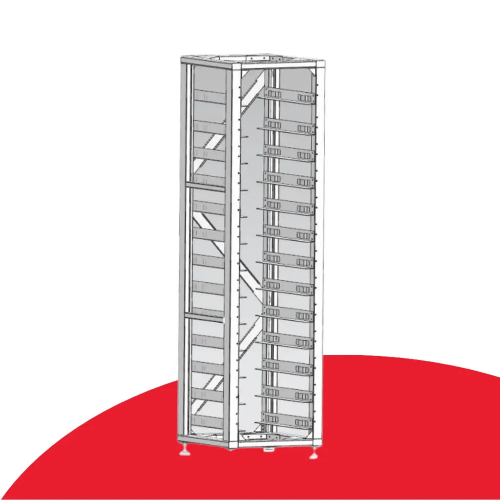 [3U-HRACK] Deye - 13 Layer Battery Rack