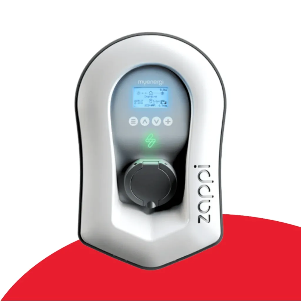 Myenergi Zappi smart EV charger 7kW/22kW multiphase - Untethered White