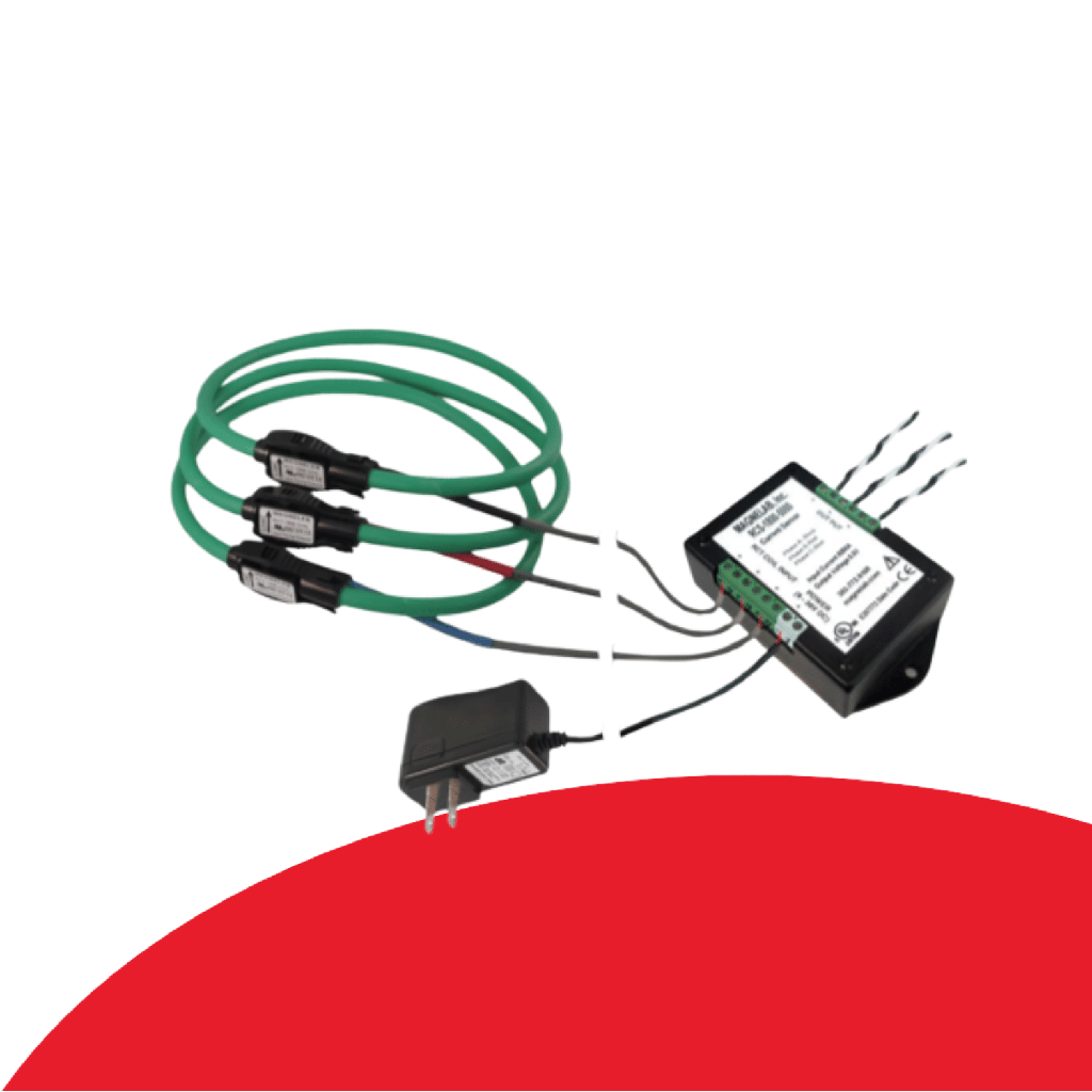 2500A Rogowski Coil CT 3 Phase Kit with 0.333V output