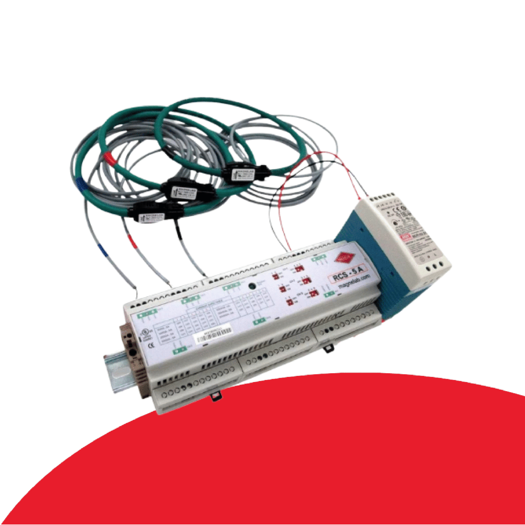 [RCS-1805-VAR] 500-5000A Rogowski Coil CT 3 Phase Kit with 5A output