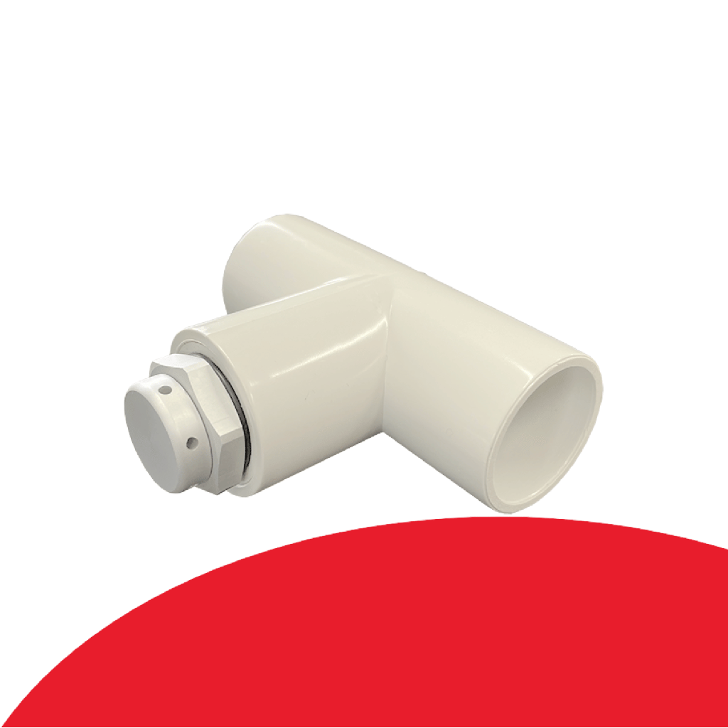 [PV-25DT] Drain tee with aluminium valve