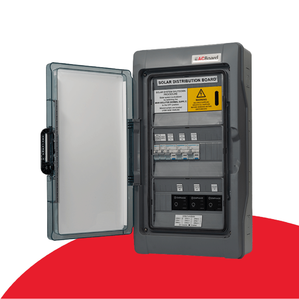 [1Q3ROL] AC Board - Q3 single phase, outdoor (RCBO)