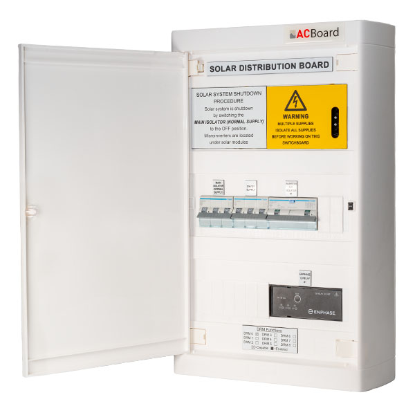AC Board (Custom) - Q1 three phase, indoor (RCBO)