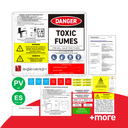 Sigenergy - Pro plaque label kit AC Coupled - Craftsman Edition